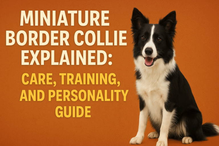 Border Collie Explained: Care, Training, and Personality Guide