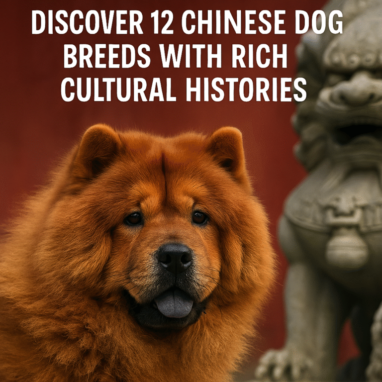 Discover 12 Chinese Dog Breeds with Rich Cultural Histories