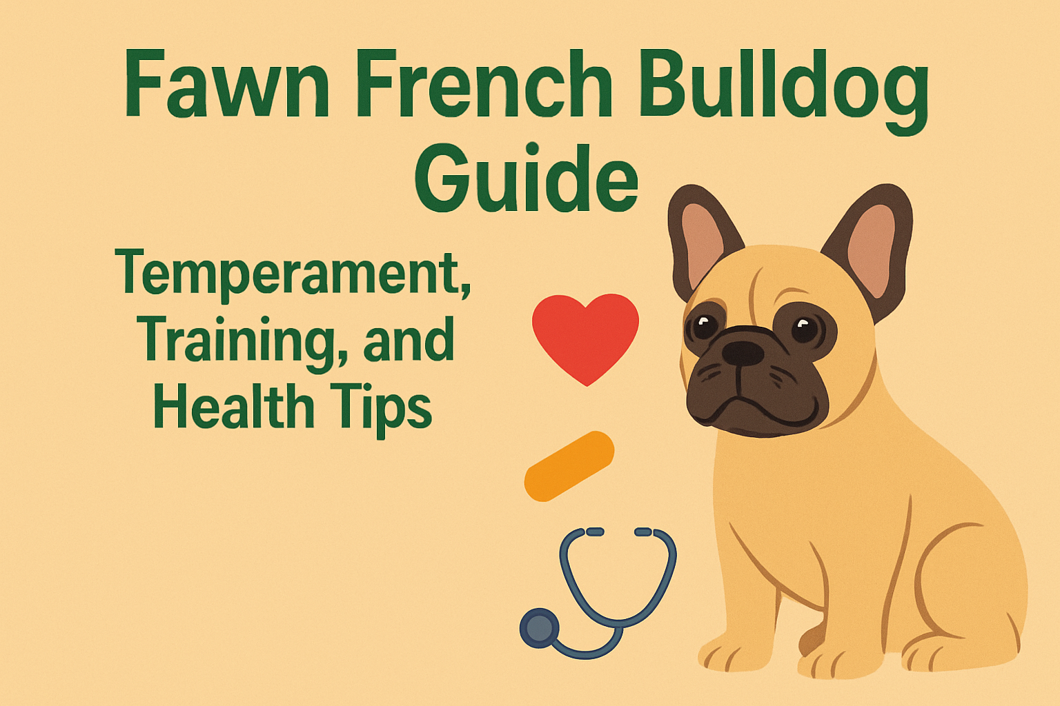 Fawn French Bulldog Guide: Temperament, Training, and Health Tips
